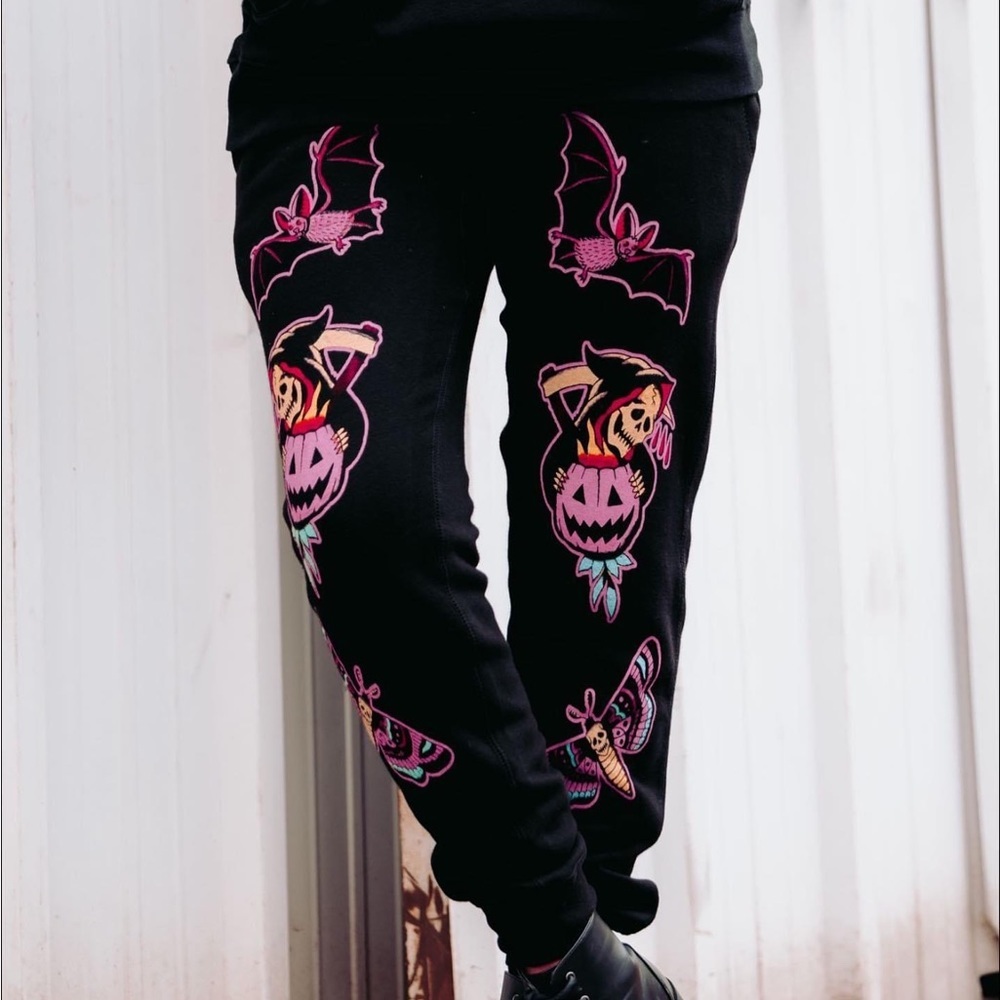 Black Craft Cult Reaper Joggers NWT - Picture 2 of 9